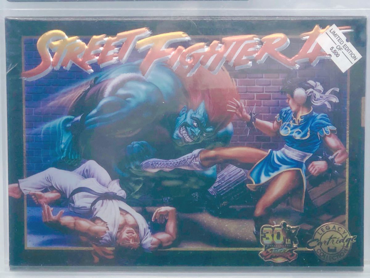 【希少】Street Fighter Ⅱ VGA 85 NM+ iam8bit 全世界5500限定 鑑定品 PSA WATA SNES SFC ストリートファイター ファミコン_画像3