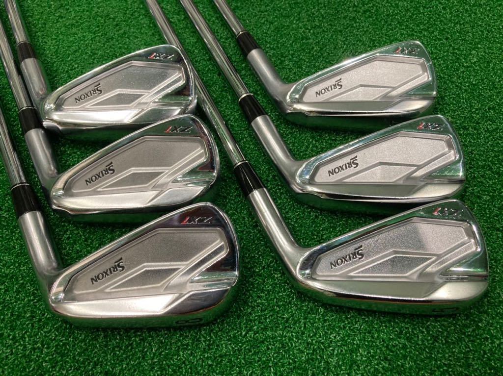 スリクソン SRIXON ZX7 IRON #5〜#PW 6本セット DG AMT TOUR WHITE