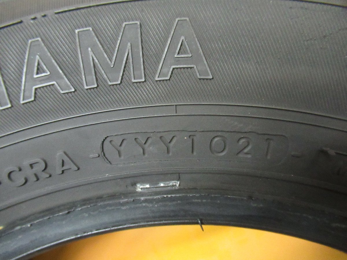 【着払い】220 中古タイヤ　ヨコハマ　JOB、RY52　145/80R12 ,80/78N,LT　2本セット_画像4