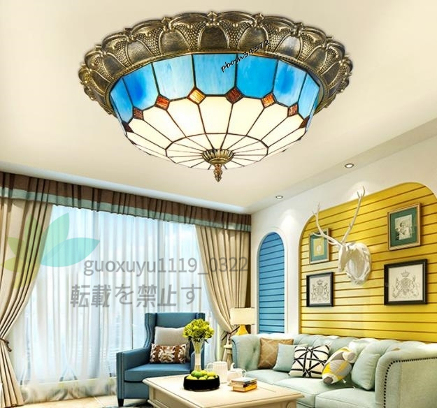  quality guarantee * ceiling lighting stained glass lamp pendant light glasswork goods stained glass 