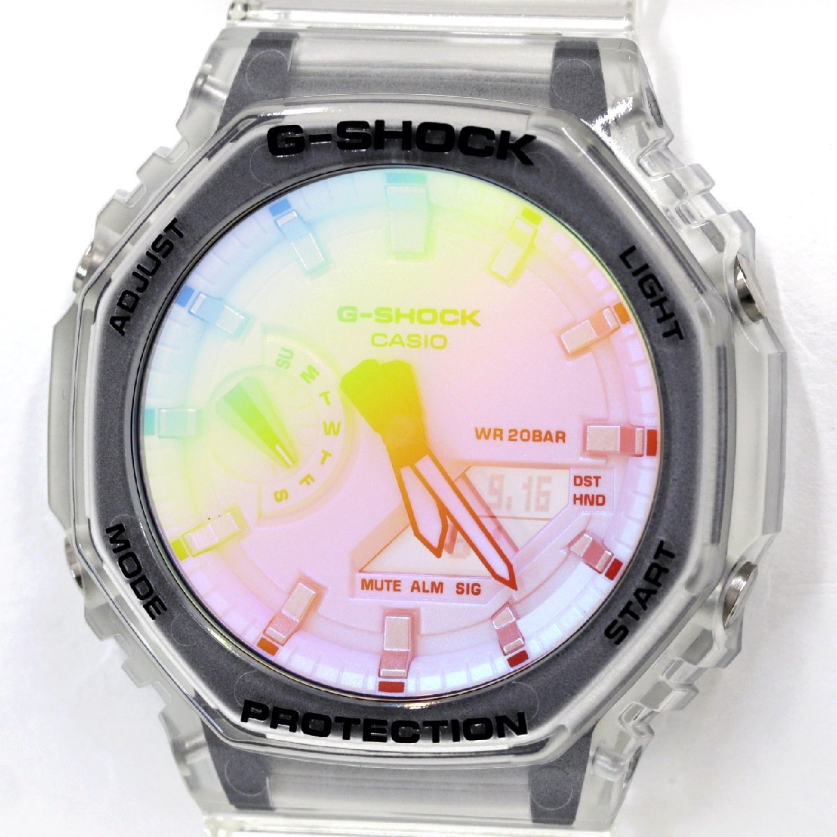 カシオ G-SHOCK Gショック Iridescent Color GA-2100SRS-7AJF 腕時計