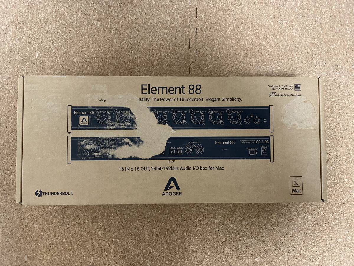 訳あり】【おまけ付き】APOGEE ( アポジー )/ELEMENT 88 Thunderbolt