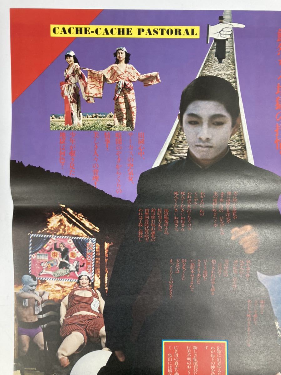 田園に死す ATG 寺山修司 B2ポスター | pocosdecaldas.mg.gov.br