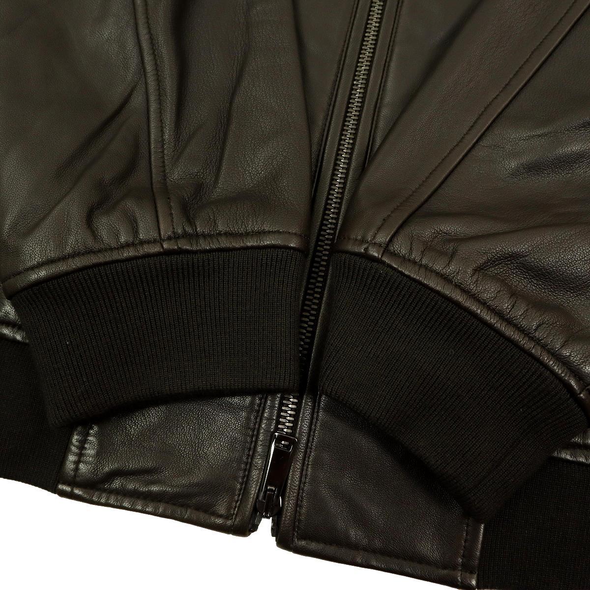 T122】【新品同様】【定価140,800円】Theory セオリー レザーパーカー
