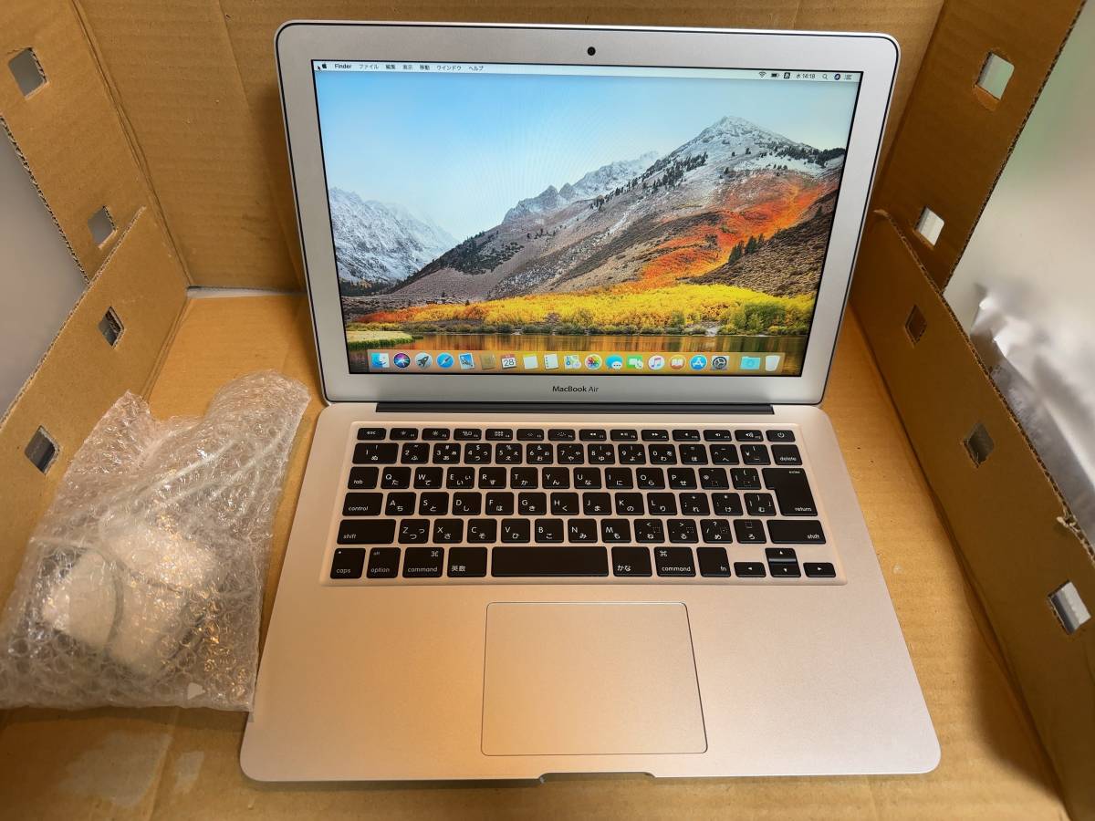 極美品 Apple MacBook Air 2017 A1466 Core i5 5350U/13.3インチ/Win