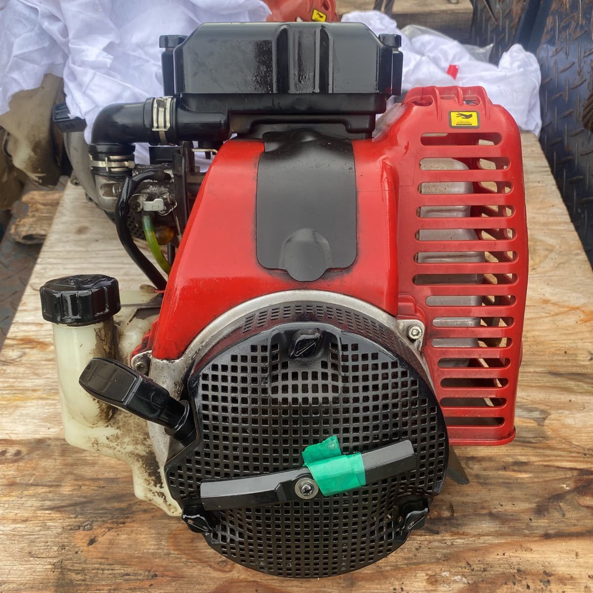 オーレックスパイダーモアSP 851エンジン実動 品 草刈り機 刈払機 緑