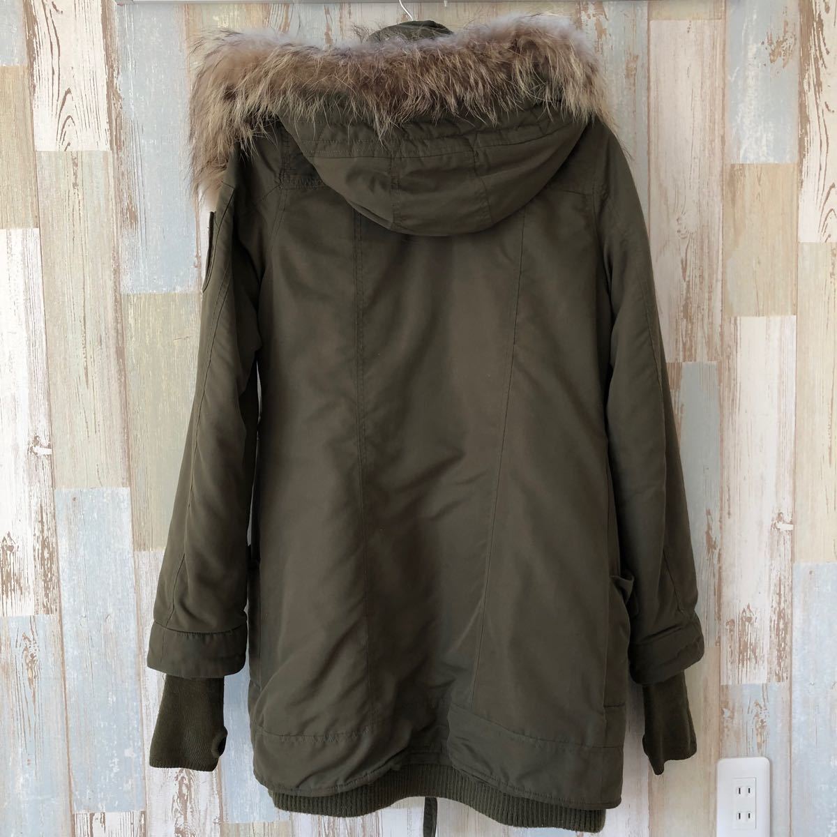 USED SLY スライ アウター コート モッズコート ファー N3B USED SLY スライ アウター コート モッズコート ファー N3B