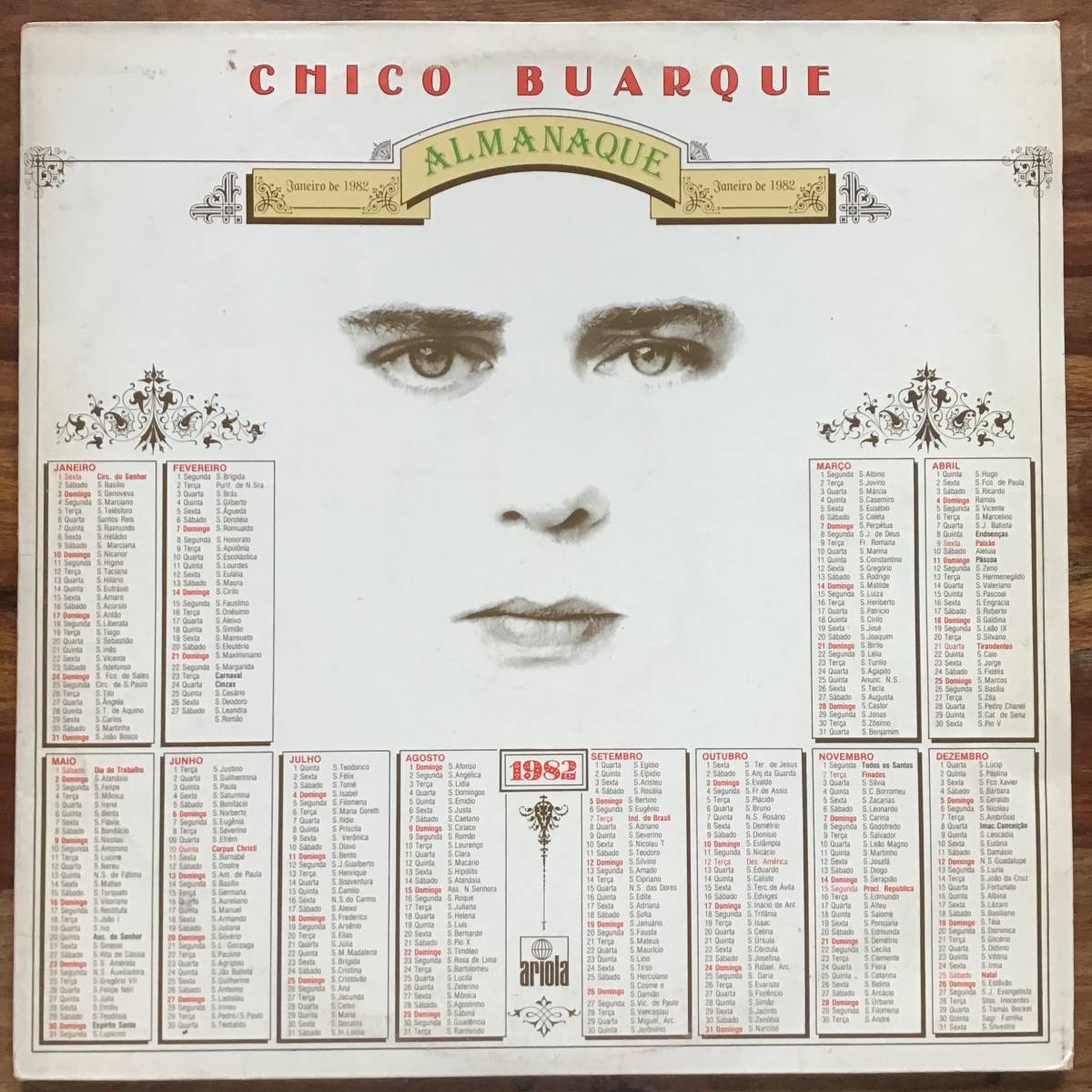 LP☆ Chico BUARQUE / ALMANAQUE/ シコ・ブアルキ / MPB Samba 名盤 ボサノヴァ サンバの画像1