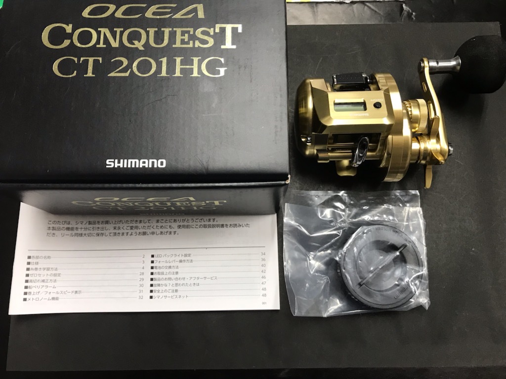 ☆美品☆激安☆即決☆シマノ☆18 オシア コンクエスト CT201HG