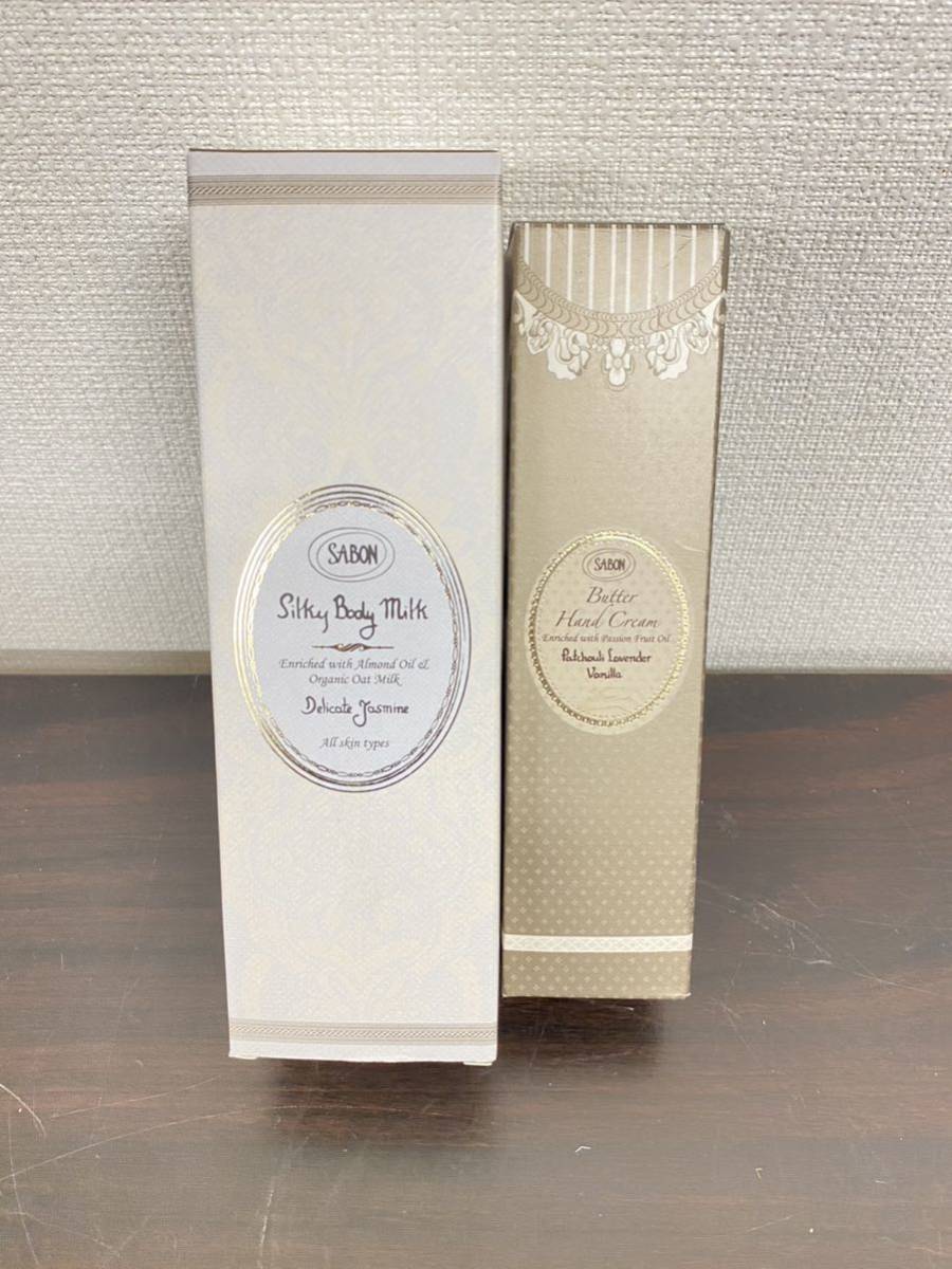 SABON ハンドクリーム シルキー ボディミルク パチュリラベンダーバニラ デリケートジャスミン SABON パチュリラベンダーバニラ ボディミルク クリーム