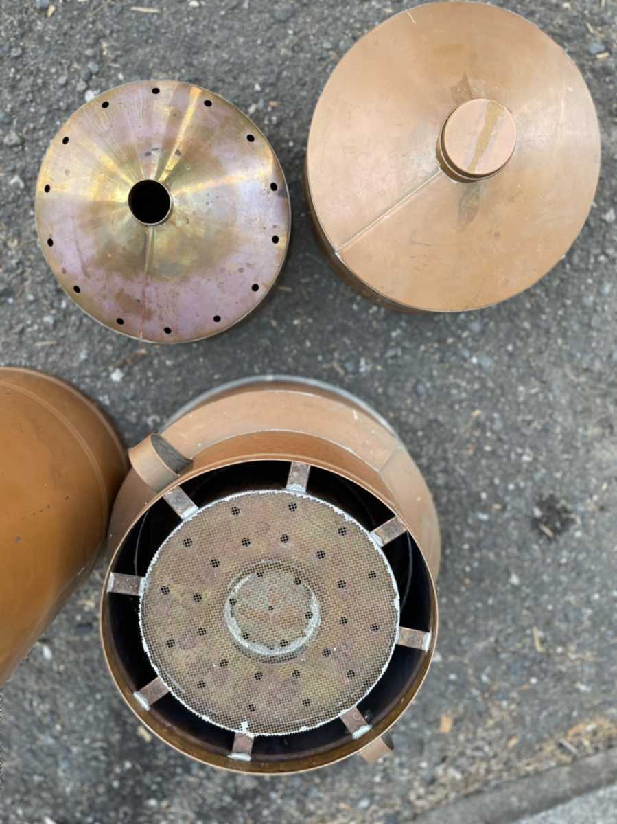 銅製 友禅 染色用 簡易蒸し器 ロケット 手工芸 染織 型染 銅製 友禅 染色用 簡易蒸し器 ロケット 手工芸 染織 型染