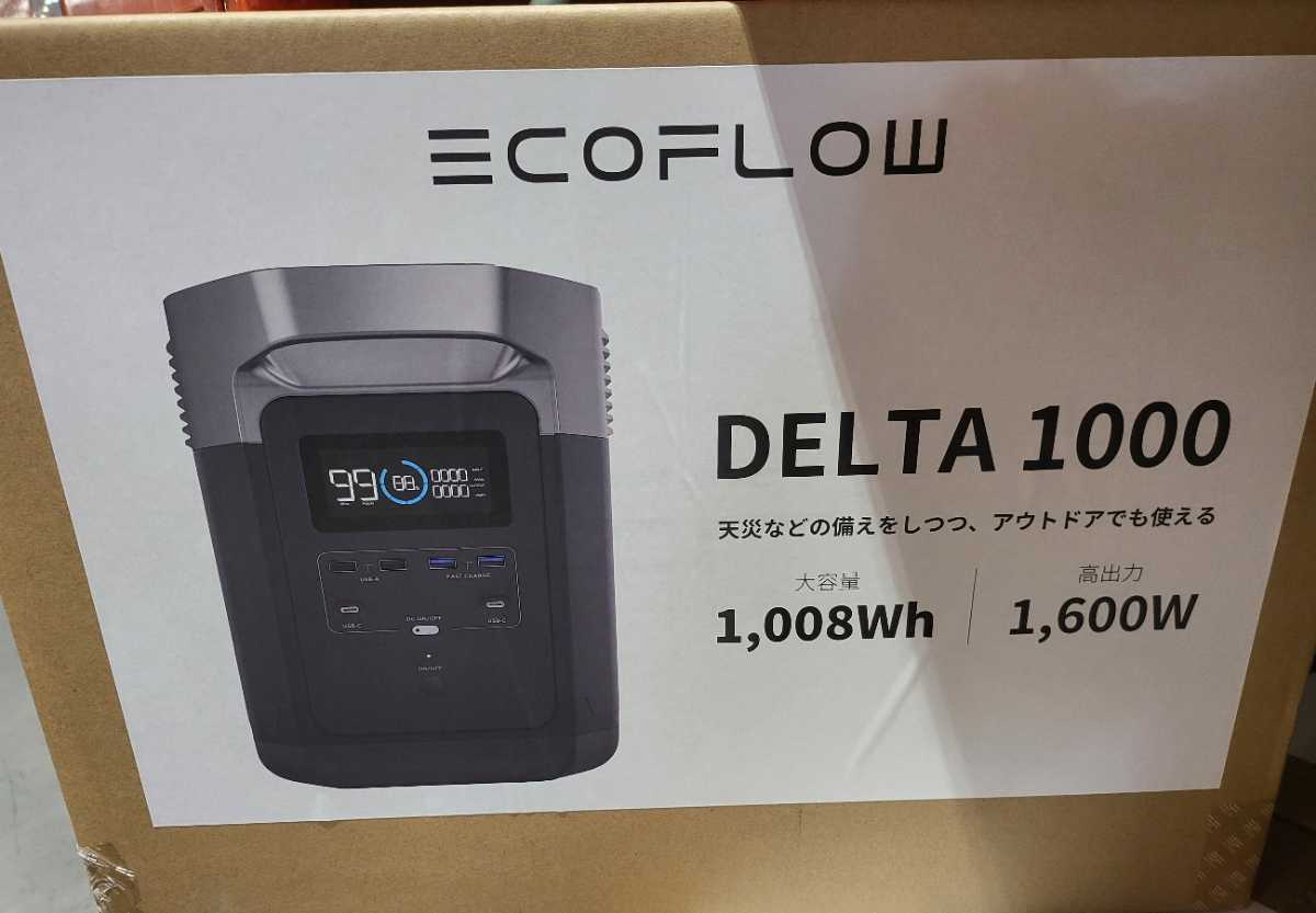 豪華 EcoFlow ポータブル電源 DELTA1000 発電機 - www.zolkiewski