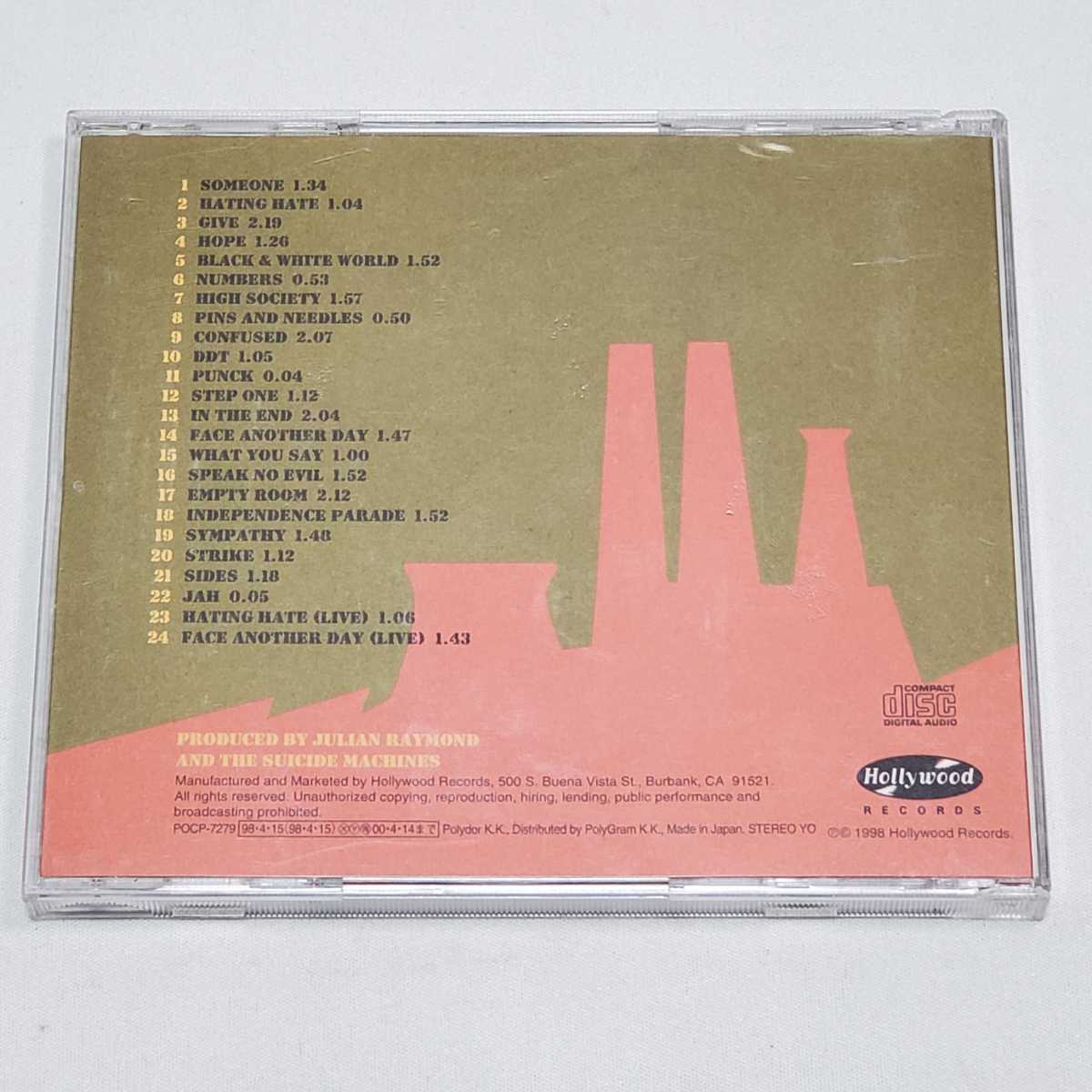 洋楽CD The Suicide Machines Battle Hymns スーサイド マシーンズ