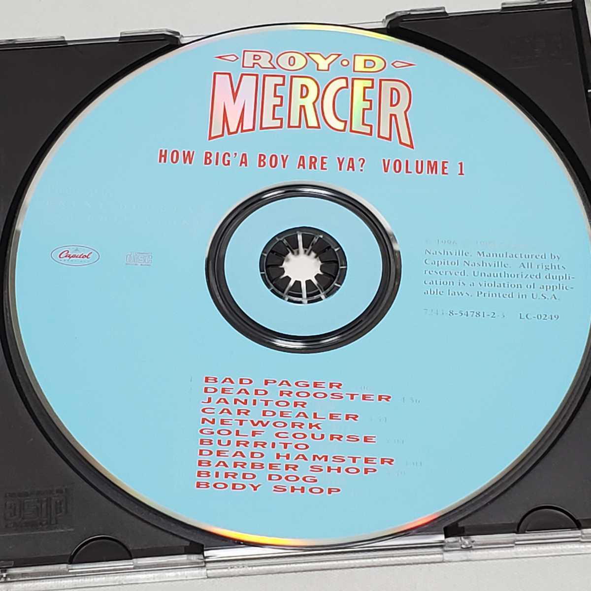 洋楽CD　ROY D.MERCER HOW BIG'A BOY ARE YA? VOLUME ONE
