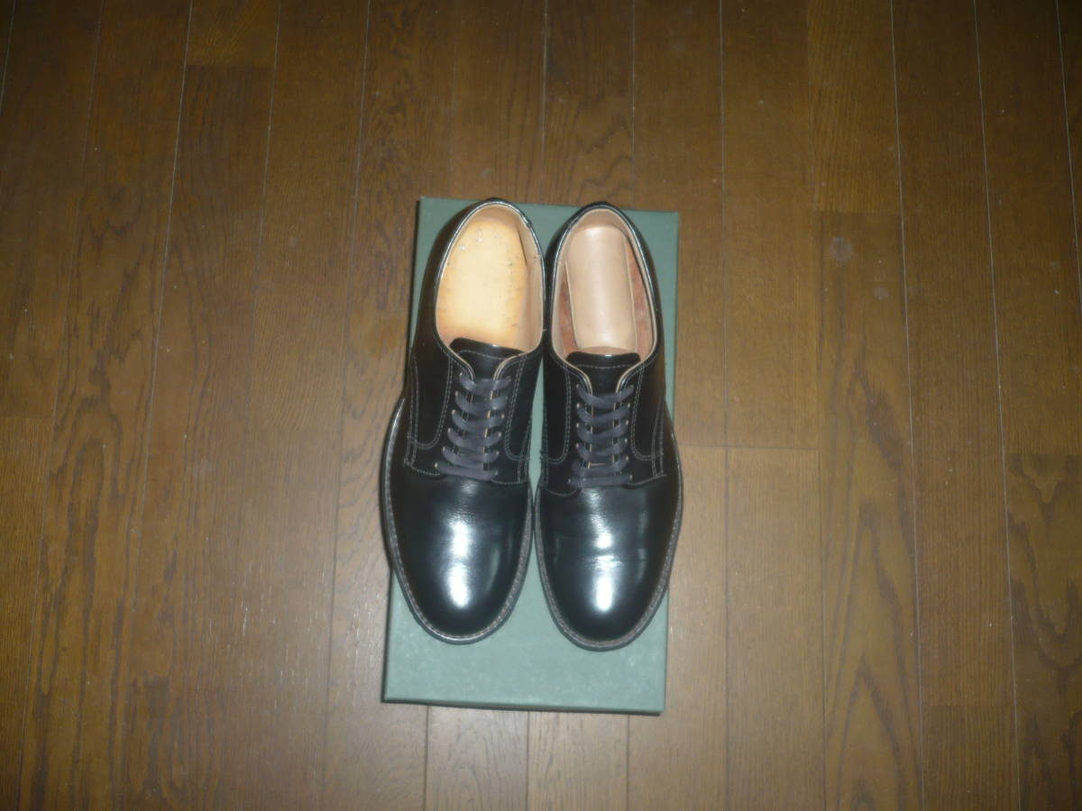 US NAVY Service Shoes 1960s サービスシューズ US8B(25.5cm) 黒 vintage デッドストック alden ミリタリーラスト_画像2