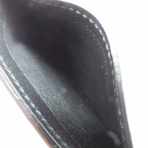 グッチ GUCCI カードケース 308915 シマライン レザー 黒