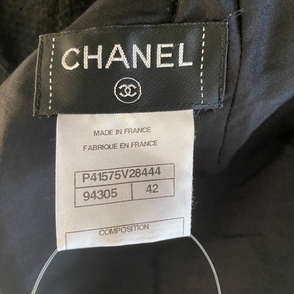 シャネル CHANEL スカート サイズ42 L P41575 - 黒×マルチ レディース 