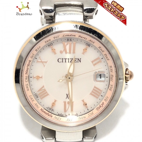 CITIZEN シチズン 腕時計 XC クロスシー H240-T019081 レディース 白(エクシード)｜売買されたオークション情報