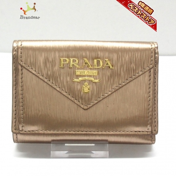 プラダ PRADA 1MH021 ヴィッテロムーブ 三つ折り財布