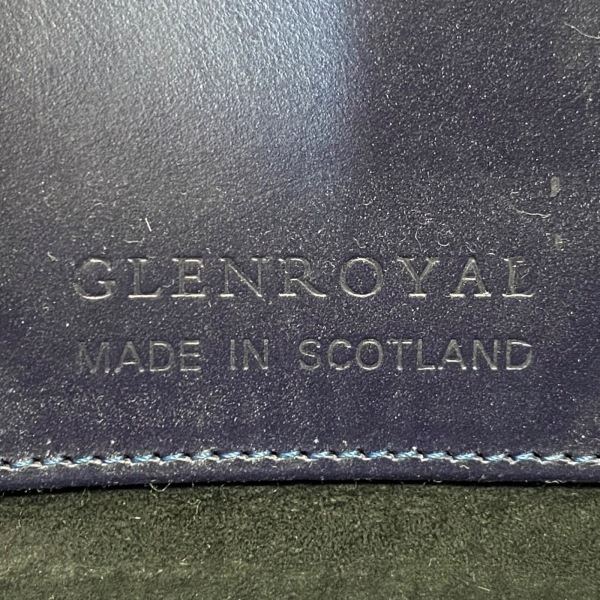 グレンロイヤル GLENROYAL ビジネスバッグ - レザー ネイビー 本体