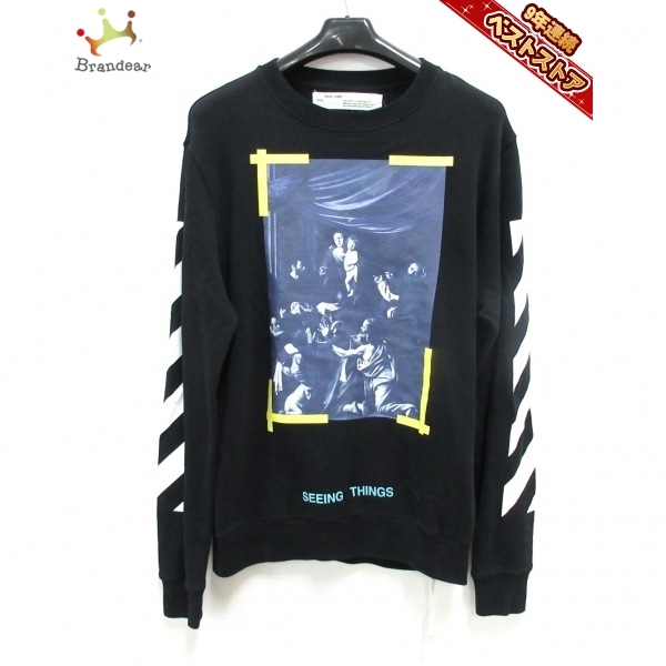 オフホワイト Off-White トレーナー サイズS OMBA003F17003016 - 黒