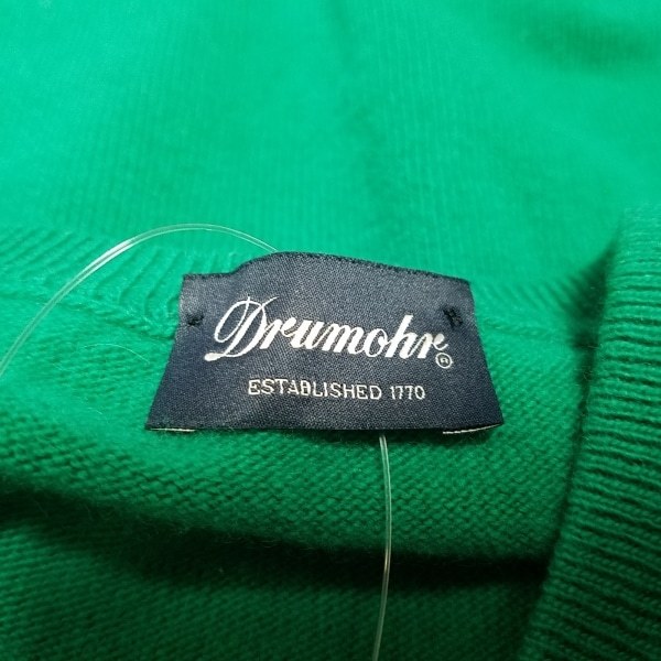 ドルモア Drumohr 長袖セーター サイズ46 XL - グリーン メンズ V 
