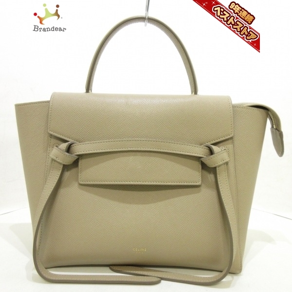 セリーヌ CELINE ハンドバッグ ベルトバッグマイクロ グレインドカーフ