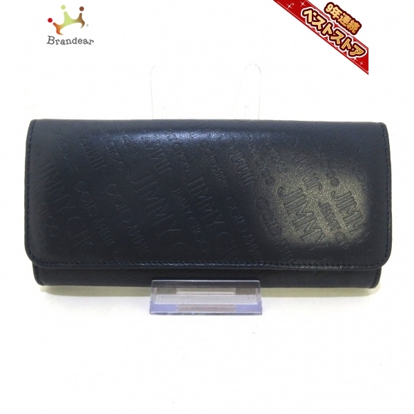 ジミーチュウ JIMMY CHOO 長財布 J000117323001 ニノ レザー ダーク