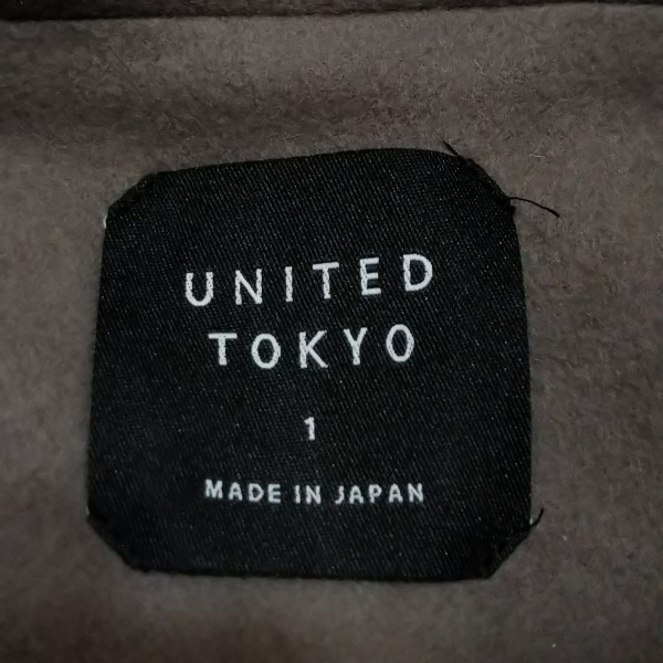 ユナイテッド トウキョウ UNITED TOKYO サイズ1 S - グレーベージュ ...
