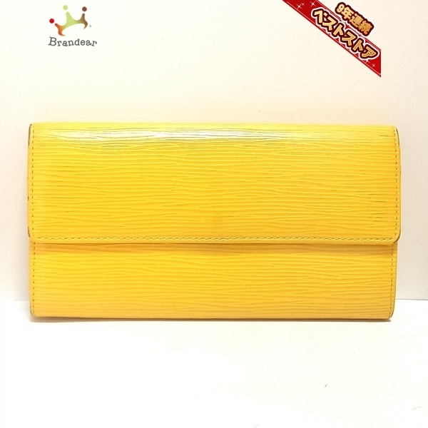 ルイヴィトン LOUIS VUITTON 長財布 M60319 ポルトフォイユサラ エピ