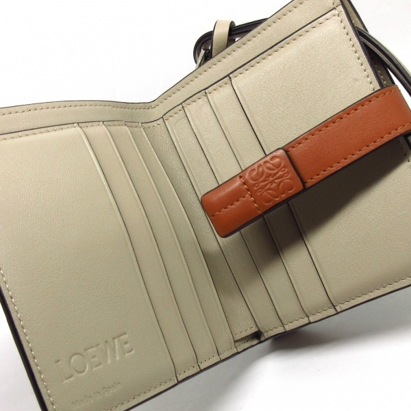 ロエベ LOEWE 2つ折り財布 C660Z41X01 コンパクトジップウォレット