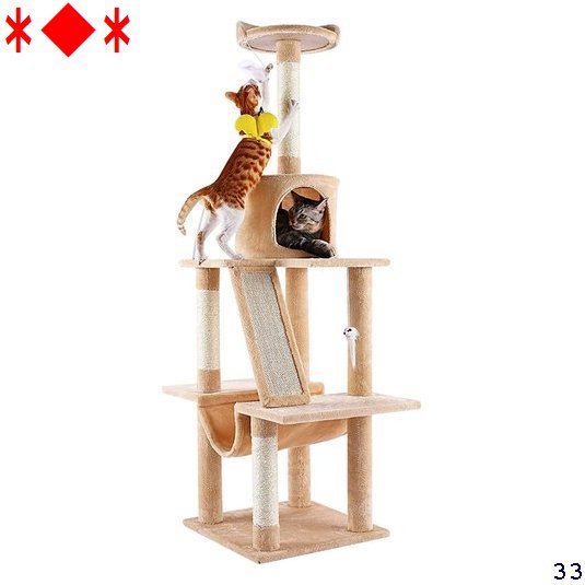 販売販促品 お値下げ可能【大特価‼️】キャットタワー 猫タワー 人気 据え置き 猫用品