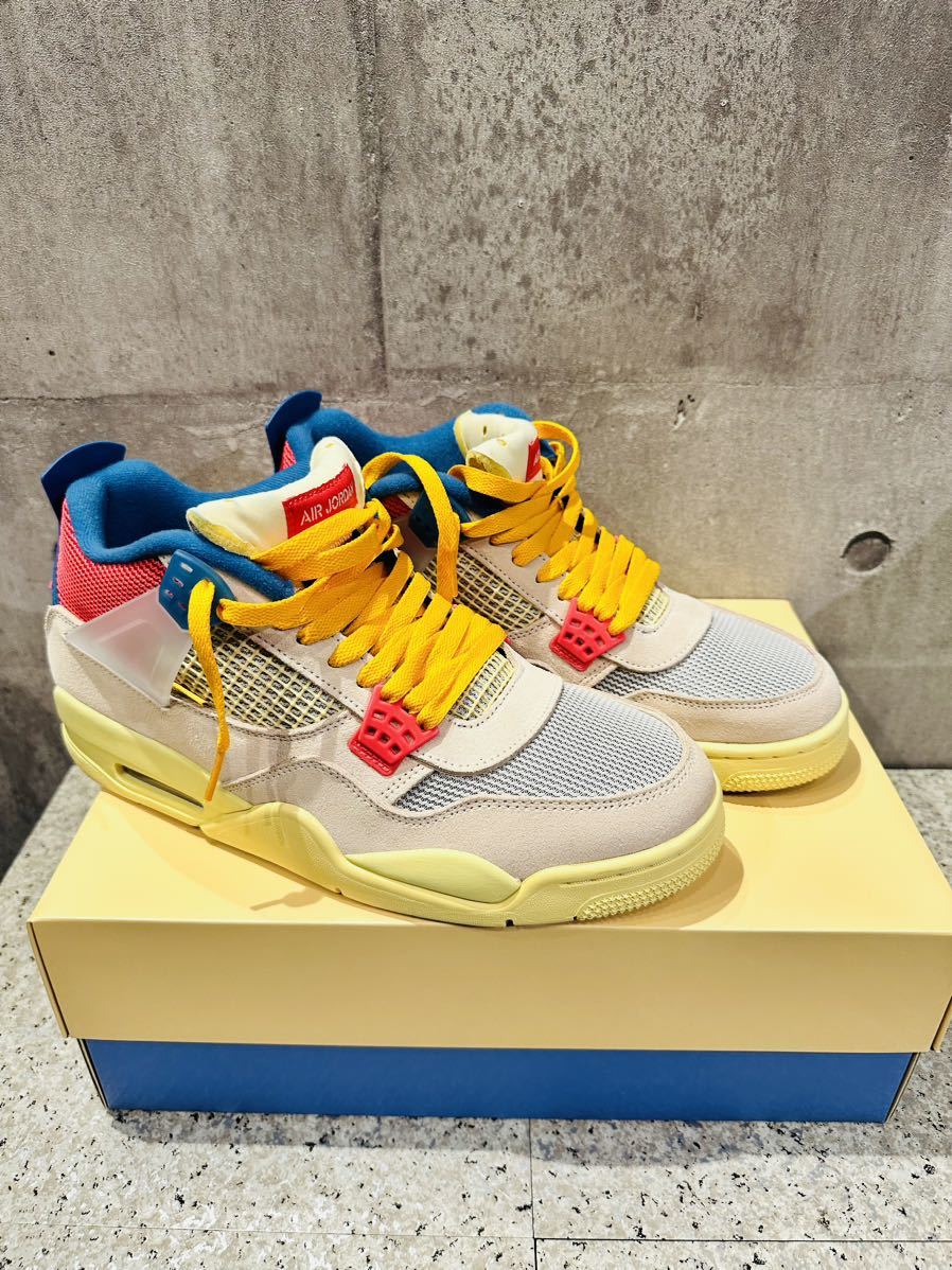 使用1回 Nike Air Jordan 4 × union ust.md