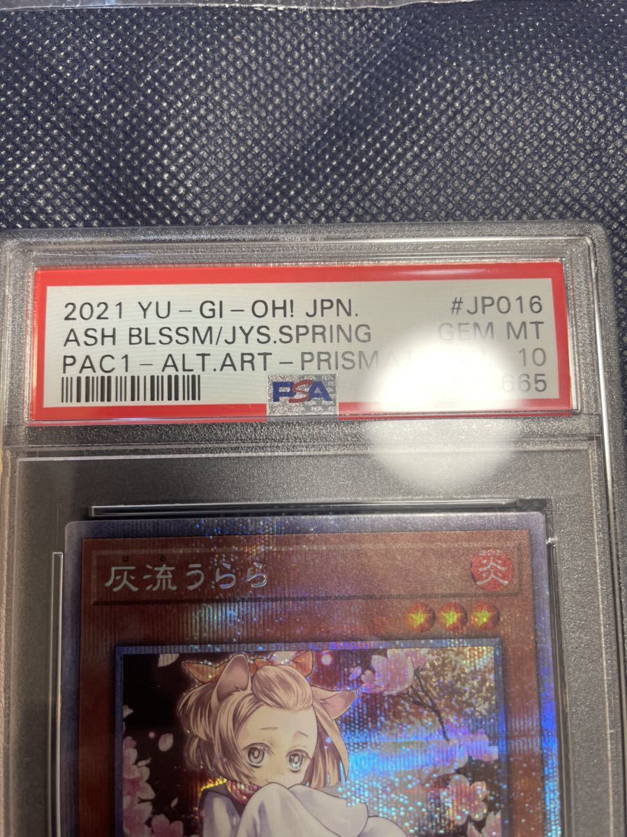 遊戯王 灰流うらら プリズマティックシークレット PSA 10 遊戯王 灰流うらら プリズマティックシークレット PSA 10
