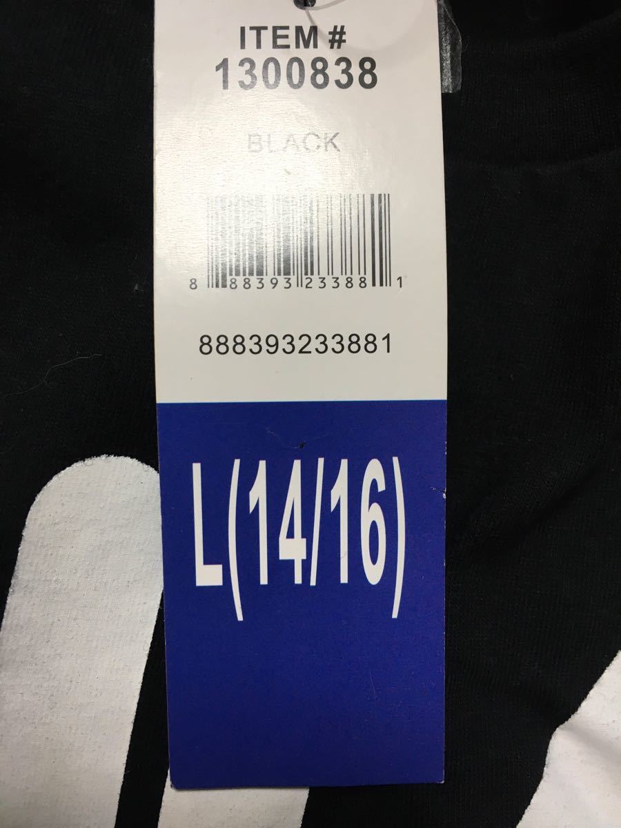 FILA 半袖ロゴTシャツ 14〜16才 Lサイズ　黒