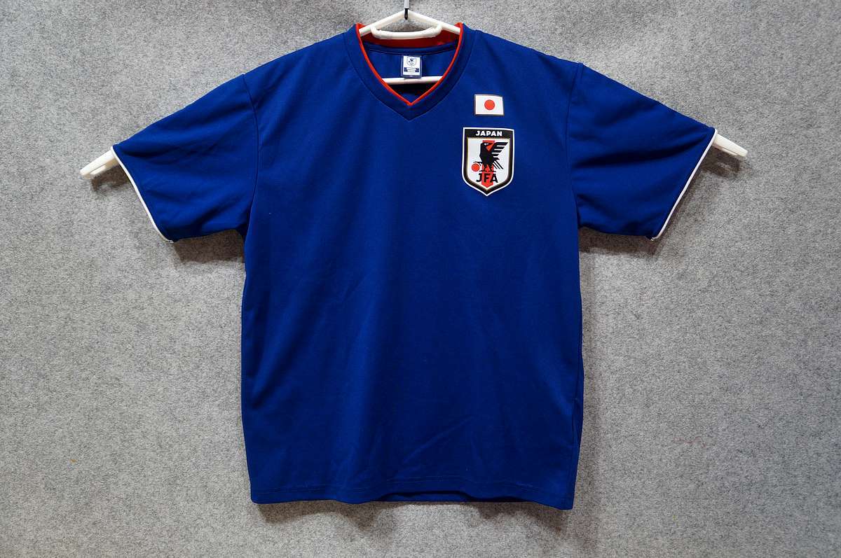 オフィシャル サッカー フットサル 日本代表 コンフィットシャツ 普段着 半袖 [サイズ: L /カラー: 写真参照]_画像1