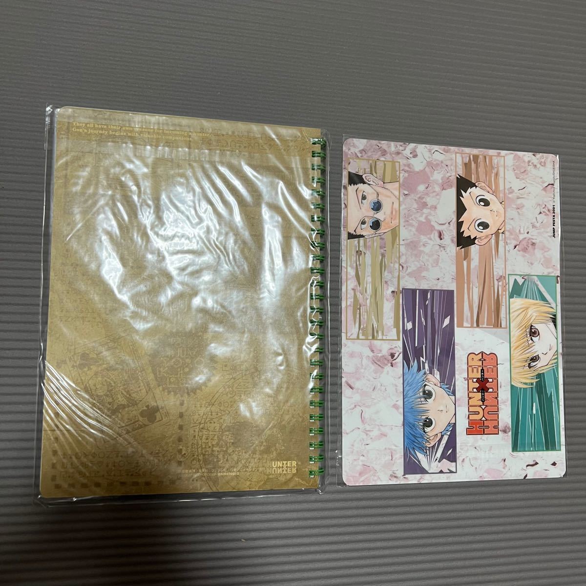 HUNTER×HUNTER ハンターハンター ミニ下敷き 下敷き 下じき 便箋 HUNTER×HUNTER ハンターハンター ミニ下敷き 下敷き 下じき 便箋