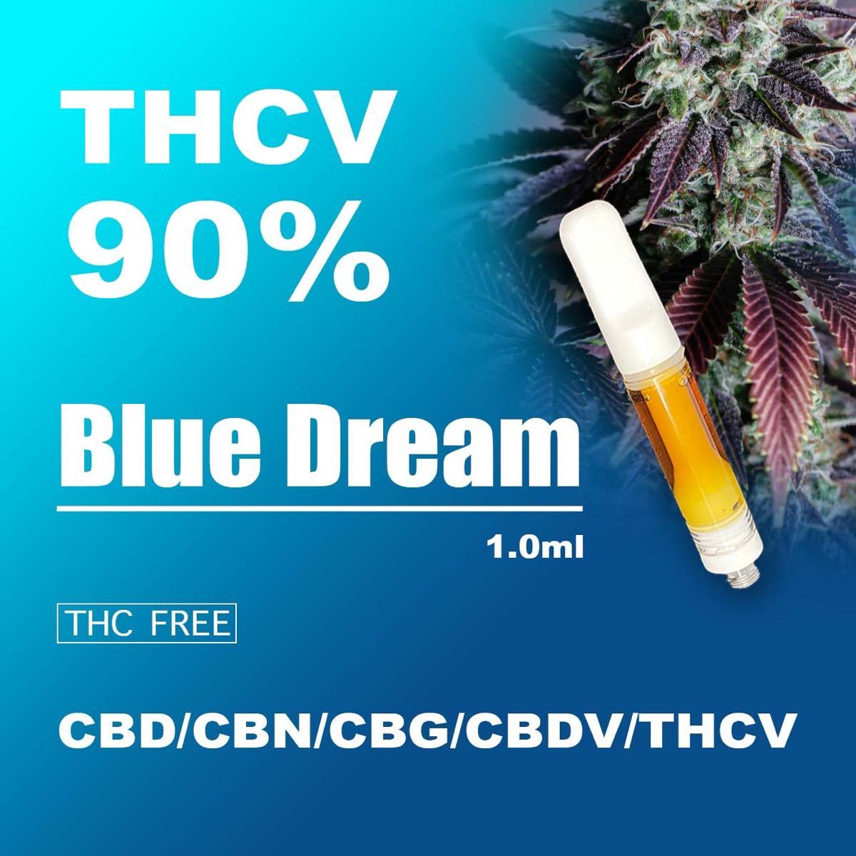 CBN   CBD 50% Blue Dream リキッド 1.0ml ■10