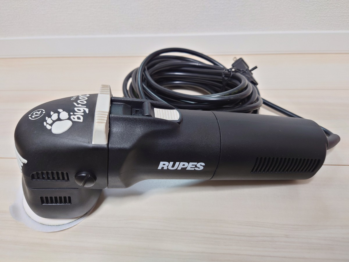 RUPES ルペス LHR75E ダブルアクション ポリッシャー ビックフット φ75×12mm オービット 美品