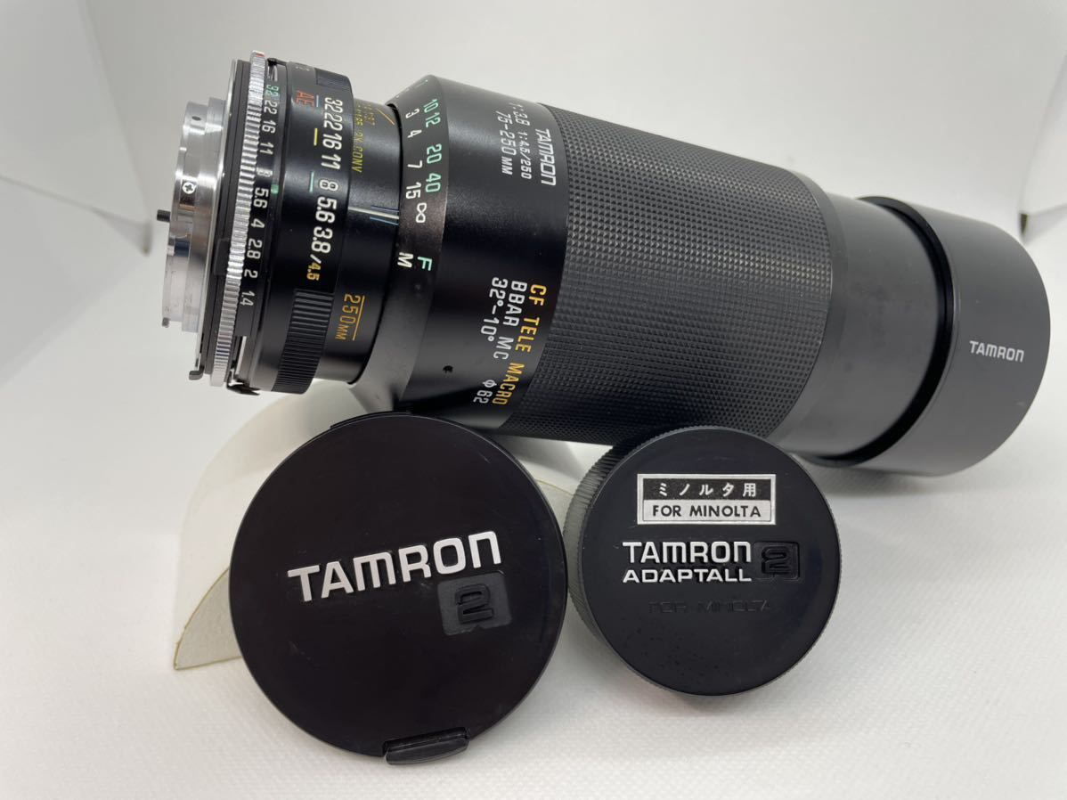 【中古】タムロン望遠レンズ/TAMRON 75-250 1：3.8 1:4.5/250_画像1