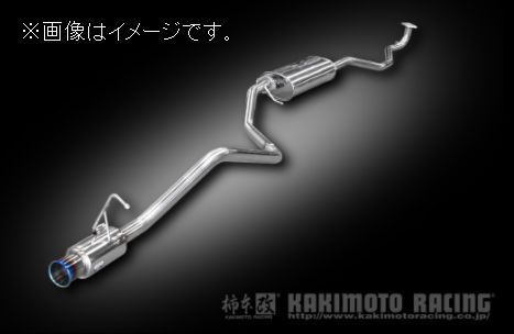 自動車関連業者直送限定 柿本 マフラー GTbox 06&S SUBARU スバル シフォンカスタム DBA-LA600F KF NA 2WD (D44313)_画像1