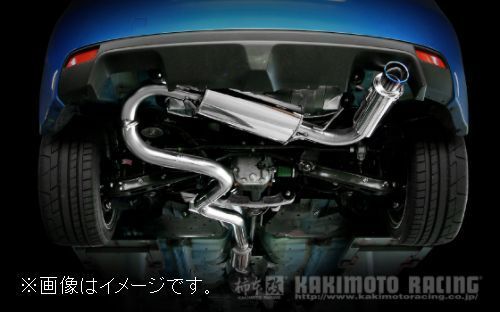 個人宅発送可能 柿本 マフラー Regu.06 & R SUBARU インプレッサ CBA-GRB 後期 ターボ EJ20 4WD 6MT (B22330)_画像3