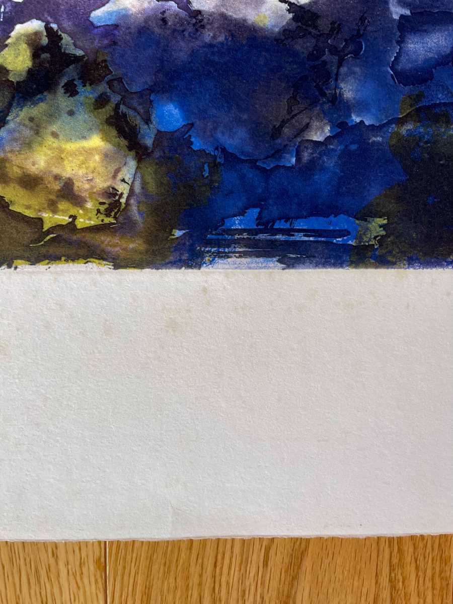 送料込】 Zao ザオ・ウーキー Wou-ki 版画 草間彌生 村上隆 奈良美智