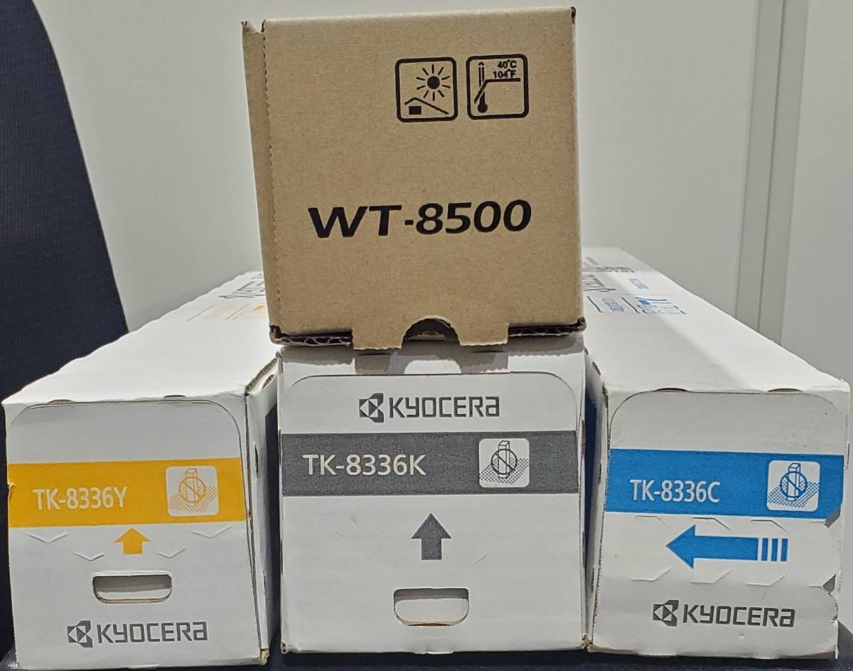高評価 KYOCERA TK-8336KとWT-8500新品未使用品 オフィス用品一般