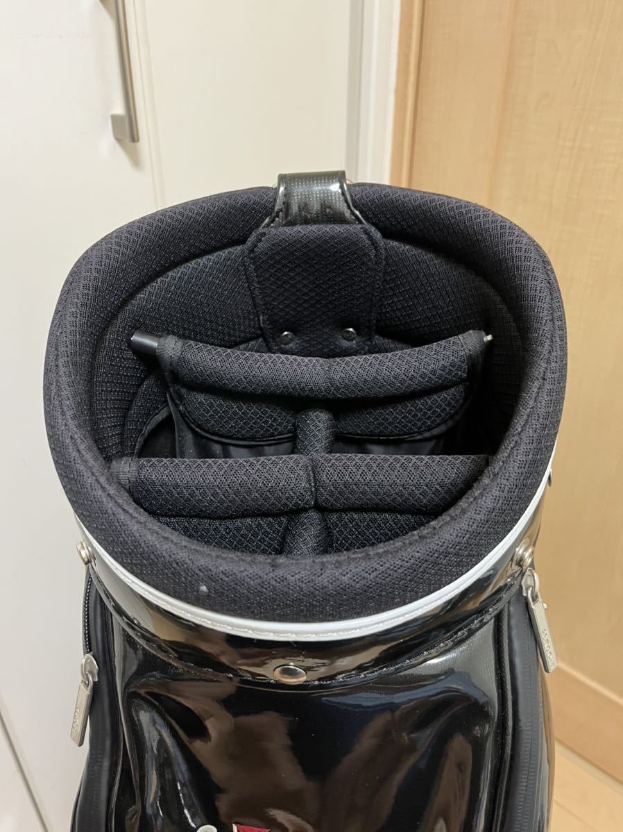 1円〜 23区 キャディバッグ エナメル オンワード樫山 ゴルフ ゴルフ セール専門店 【美品/エナメル】23区GOLF キャディバッグ エナメル バッグ