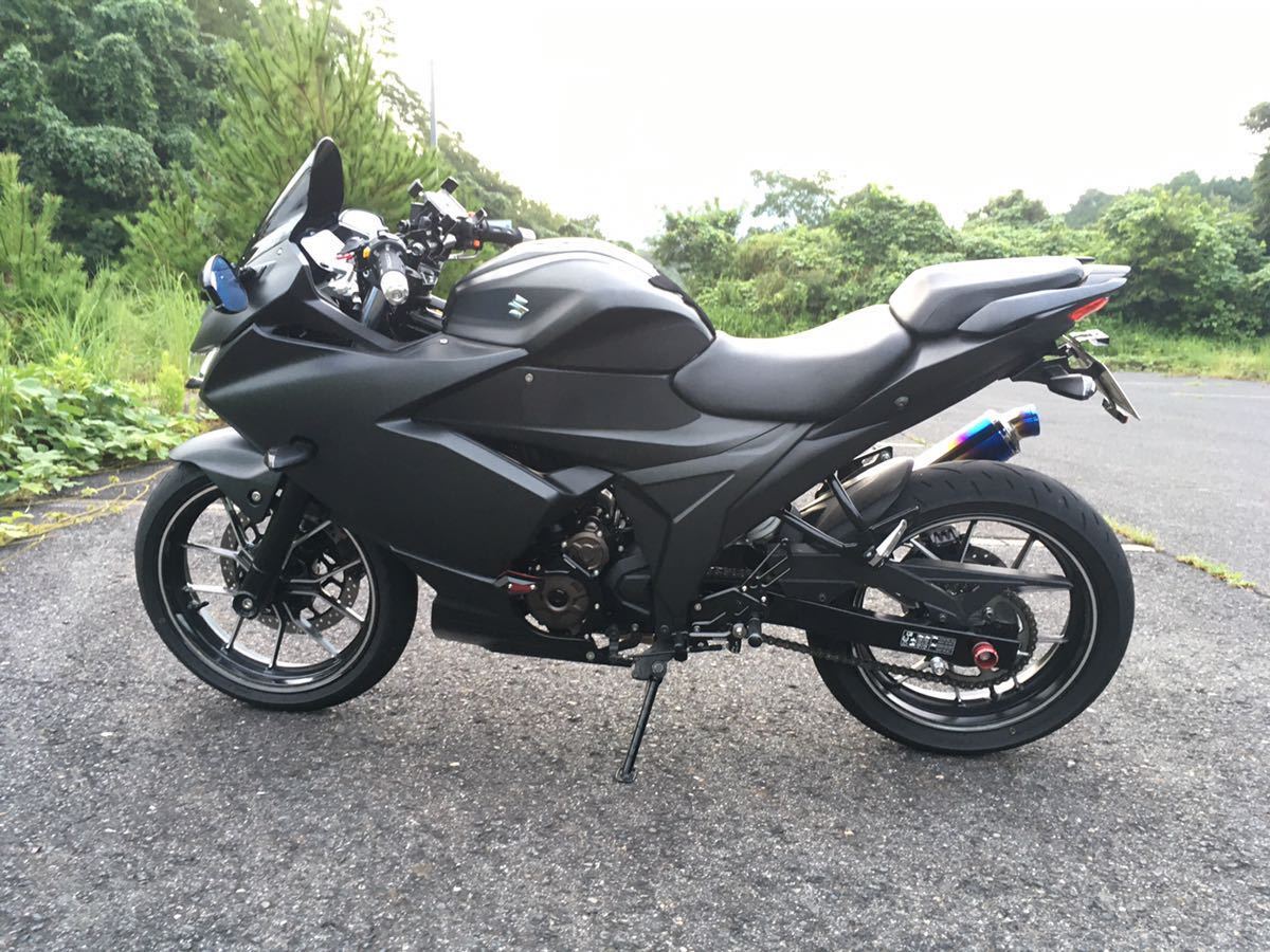 ★カスタム費用30万円超え★ジクサー250SF★走行距離4,300km★ノーマルパーツあり★自賠責 令和7年12月★GIXXER250SF★(CBR 250 ニンジャ ) 6
