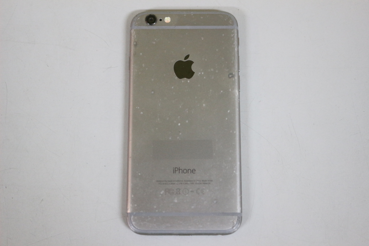 中古品 APPLE iphone 6 A1586 MG472J/A スペースグレイ 16GB アップル 動作確認済_画像5