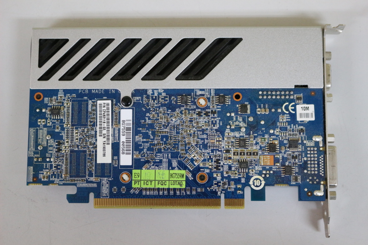 中古品 ATI Radeon HD 5450 V540D5H/PCI ビデオカード GDDR2/512MB PCI Express 在庫限定_画像4