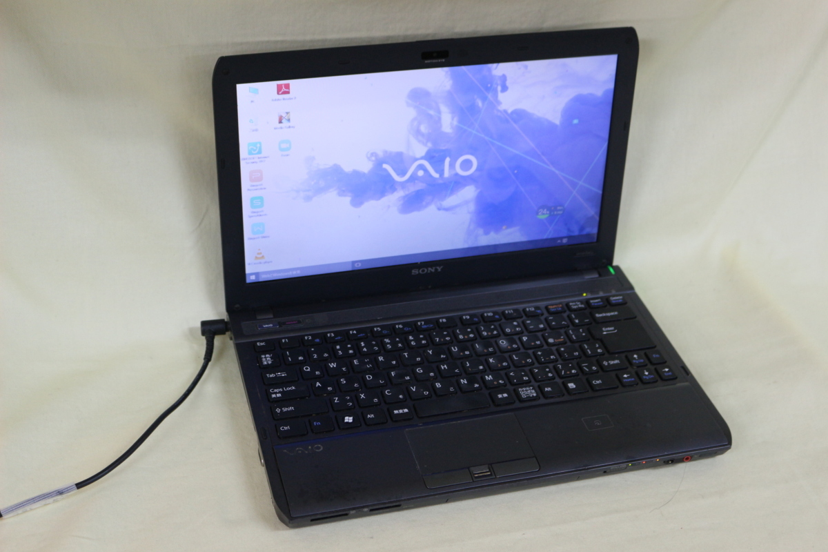 中古ノートパソコン SONY VAIO Sシリーズ VPCS13AFJ Windows10 COREi5 4GB 500GB 13.3inchワイド HD Bluetooth・カメラ内蔵 OS有 代引き可