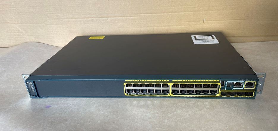 Cisco ANATEL WS-C2960S-24TS-L Catalyst 2960 代引き可_画像1